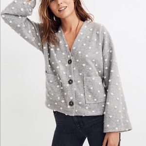 Madewell Texture and Thread boxy bobble sweater